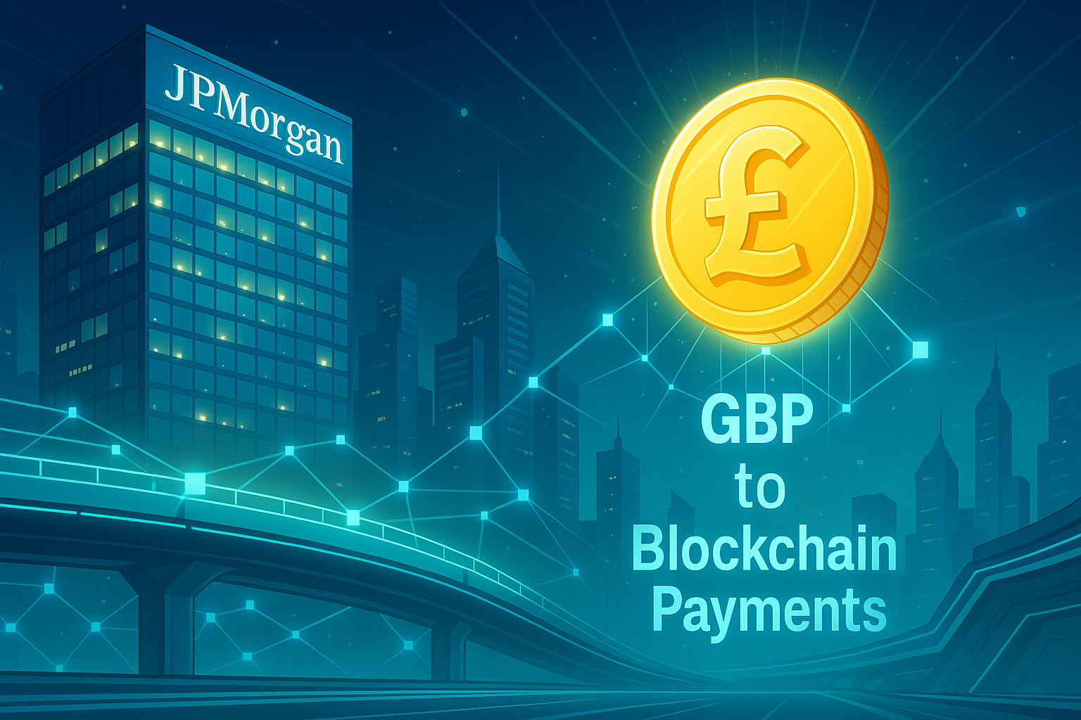 JPMorgan hỗ trợ bảng Anh vào dịch vụ thanh toán Blockchain Kinexys JPMorgan hỗ trợ bảng Anh vào dịch vụ thanh toán Blockchain Kinexys