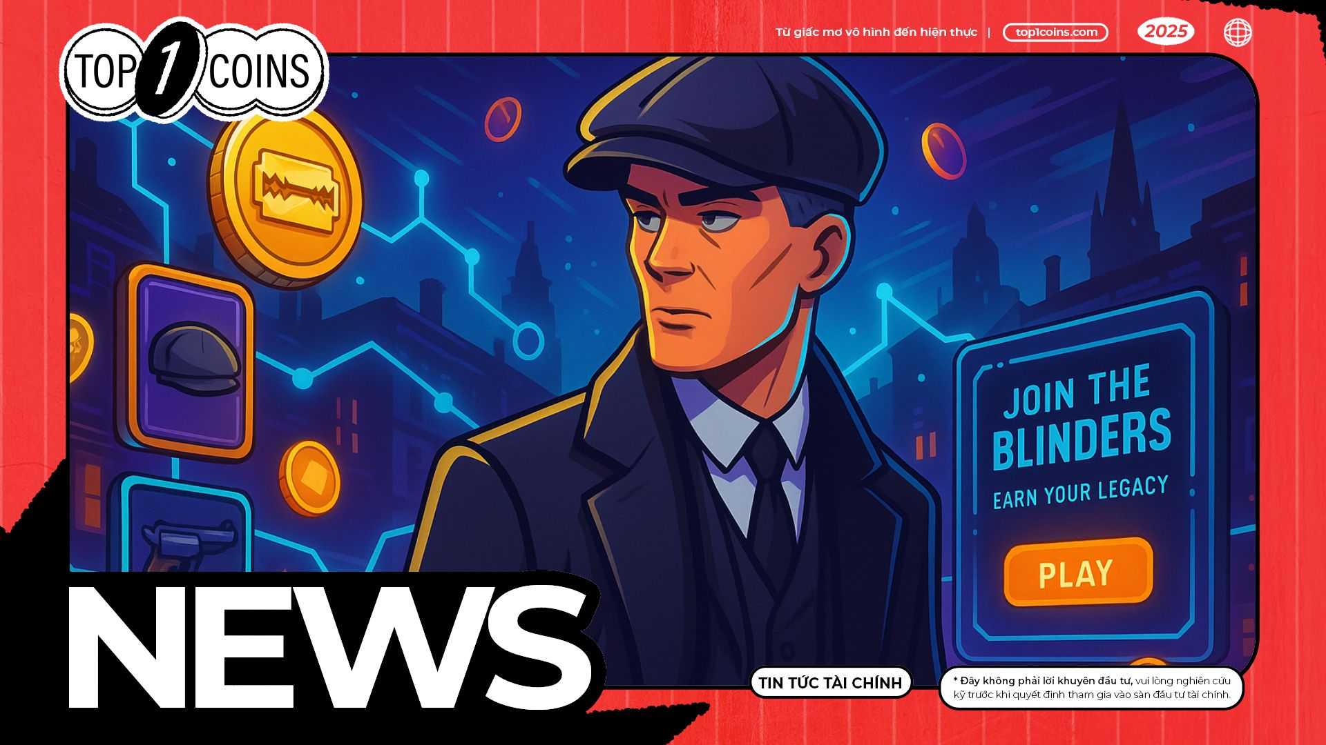SỐC - Peaky Blinders bước vào Web3: Game Blockchain AAA sắp ra mắt