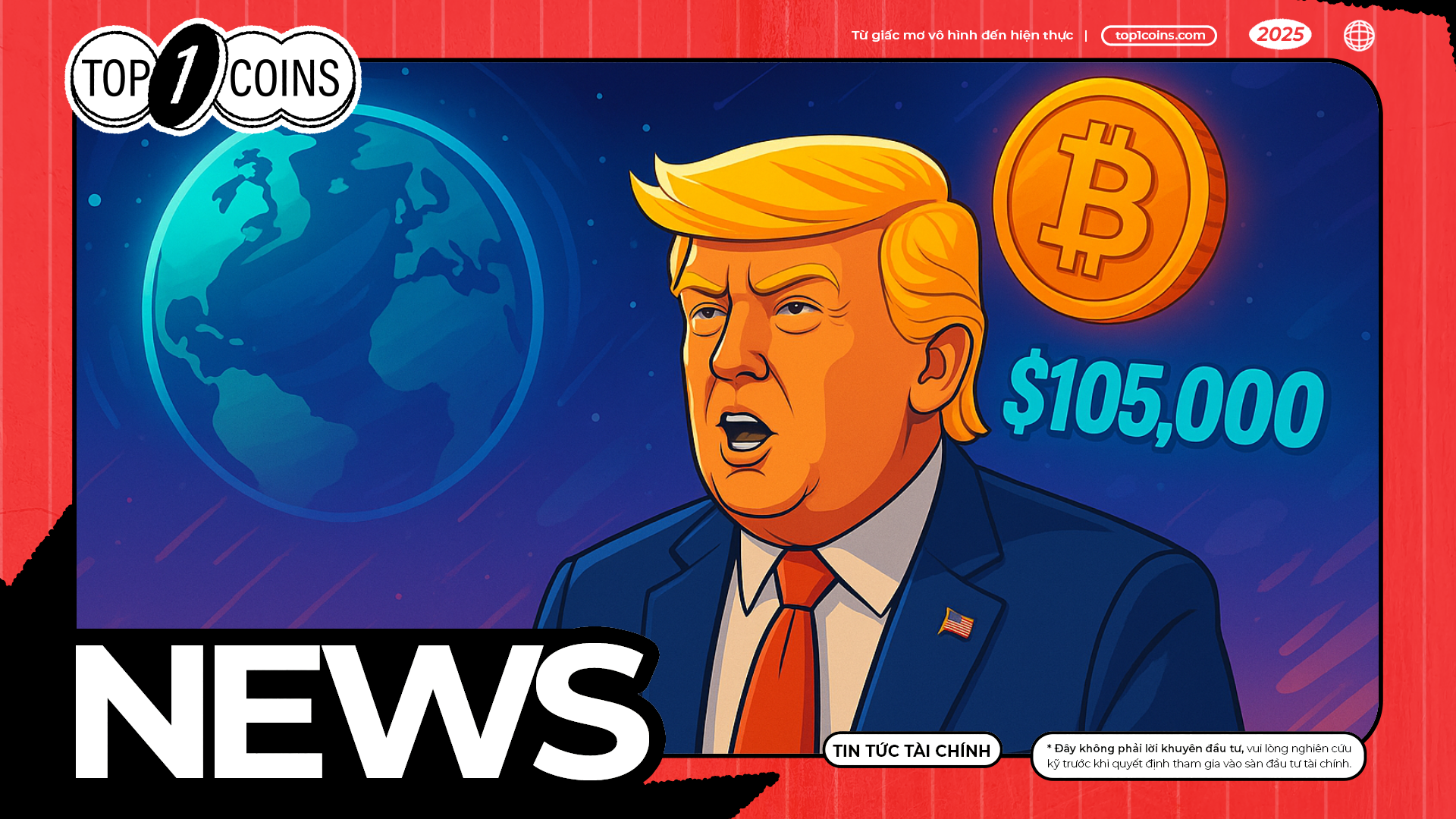 Bitcoin chạm mốc 105.000 USD: Điều gì đang thúc đẩy thị trường?