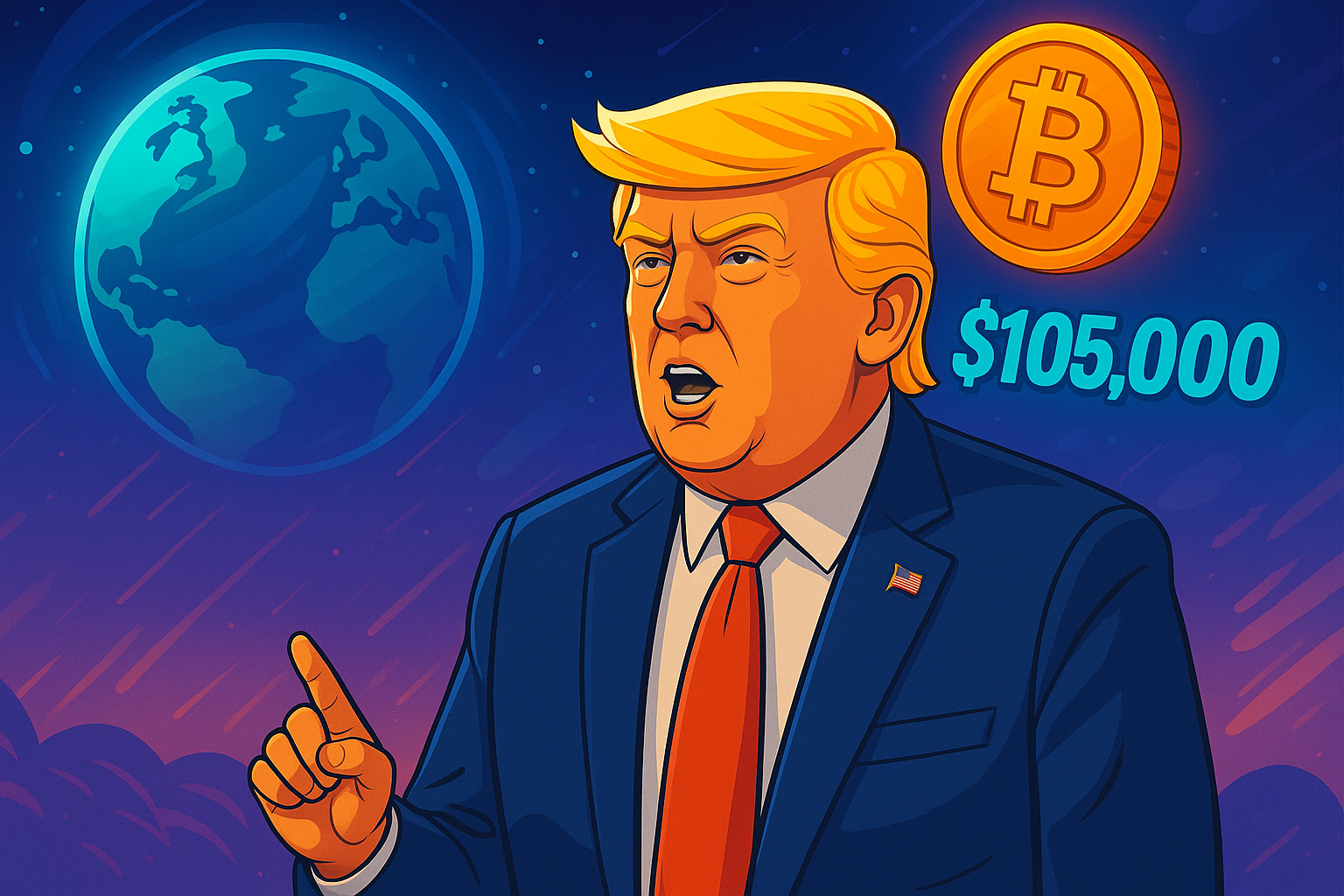 Minh họa Tổng thống Donald Trump đàm phán thương mại Minh họa Tổng thống Donald Trump đàm phán thương mại