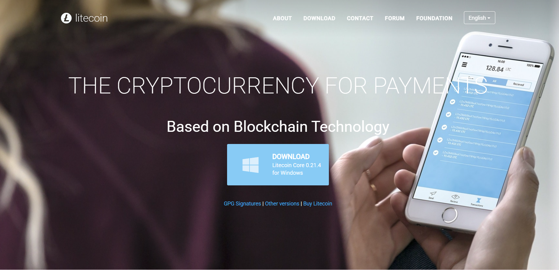 Trang chủ Litecoin Trang chủ Litecoin