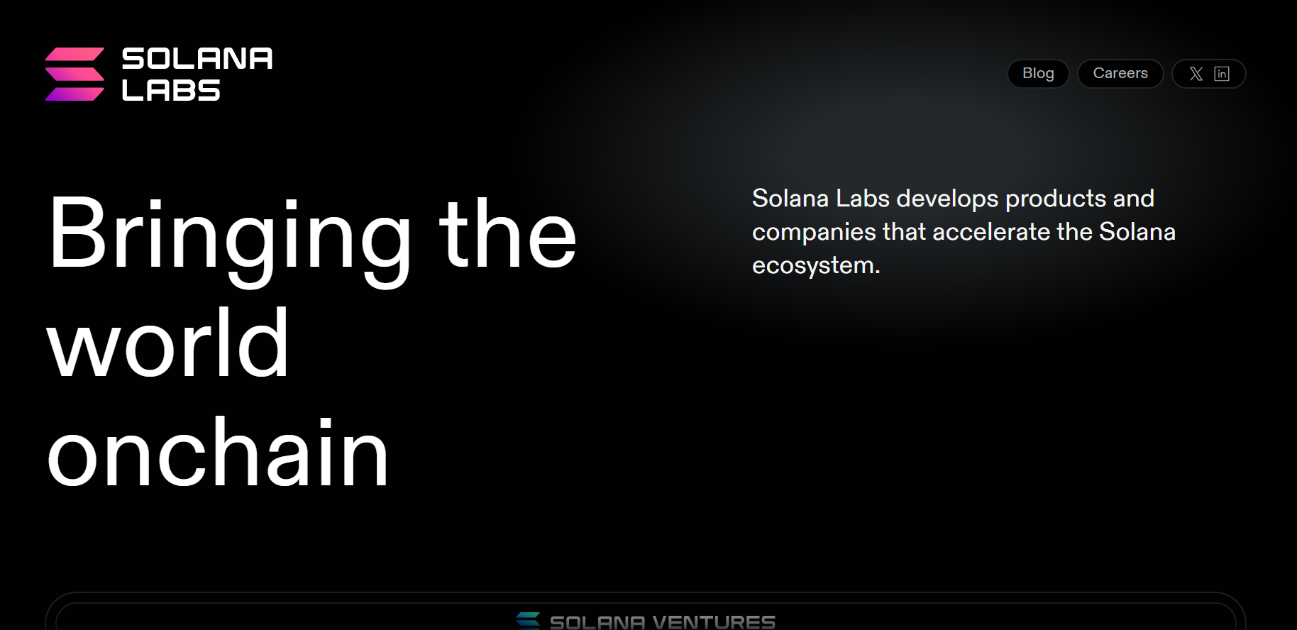 Trang chủ Solana Labs Trang chủ Solana Labs