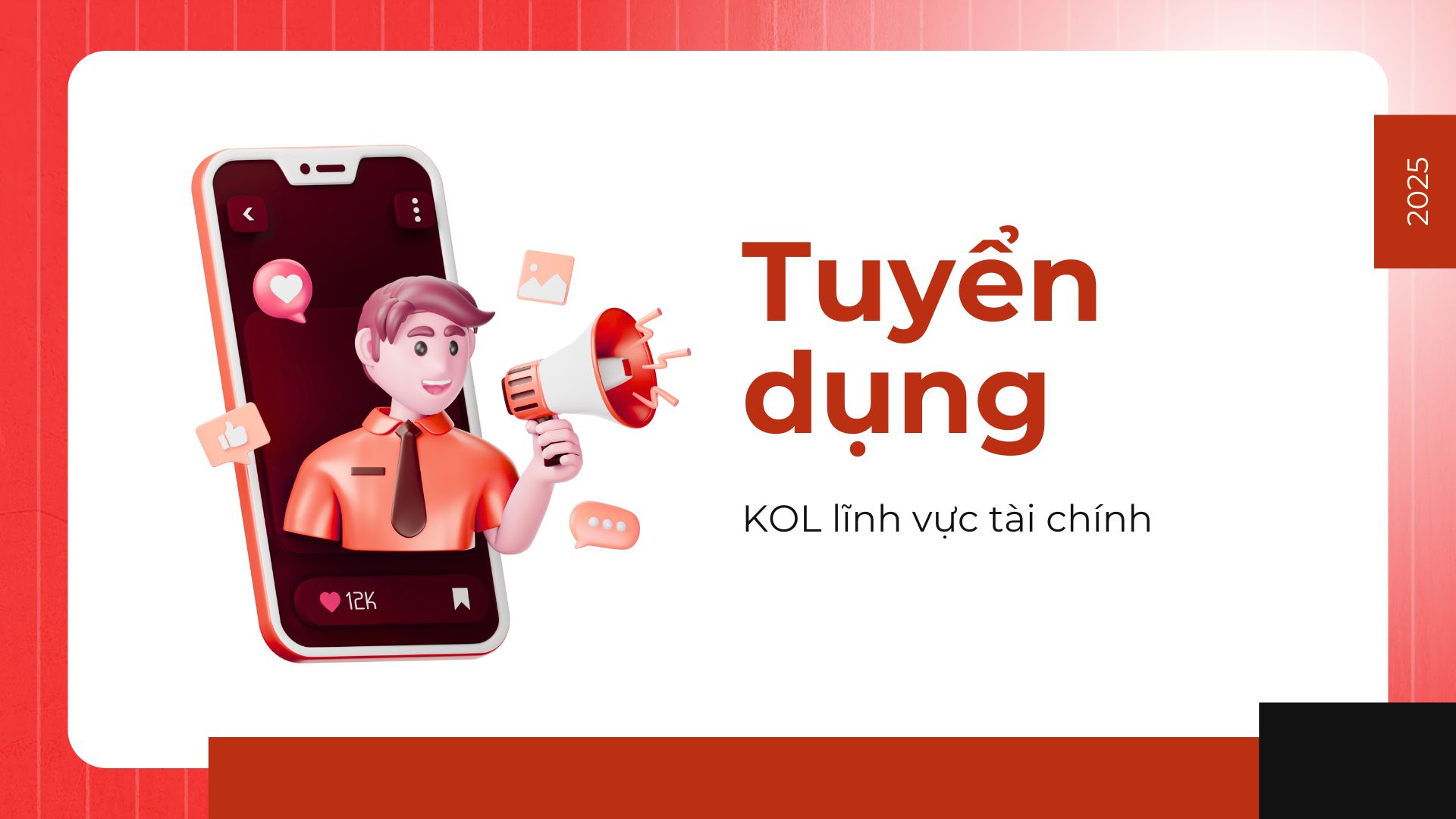 [Tuyển dụng 2025] Tuyển dụng KOL lĩnh vực tài chính