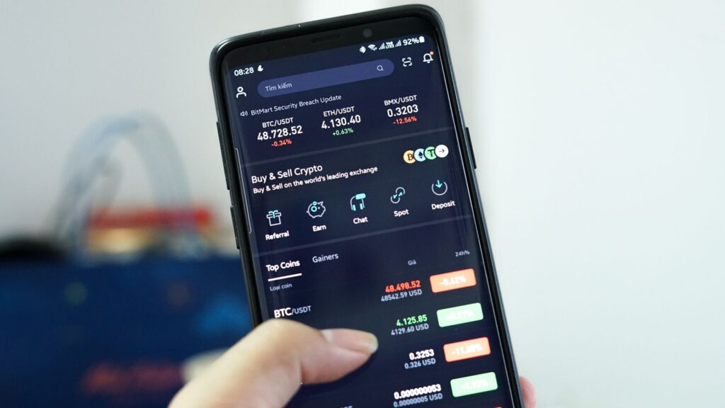 Sàn BitMart là gì? Đánh giá sàn BitMart chuyên sâu 3 BitMart cung cấp một ứng dụng di động được thiết kế tốt và đầy đủ chức năng cho cả hai hệ điều hành iOS và Android
