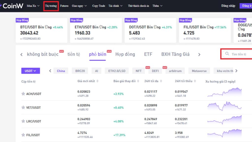 Sàn CoinW là gì? Đánh giá CoinW chuyên sâu 3 CoinW cung cấp ứng dụng di động đầy đủ tính năng trên cả hai hệ điều hành iOS và Android