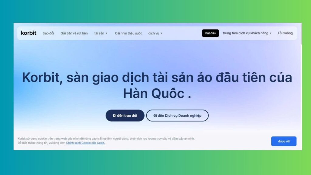 Sàn Korbit là gì? Đánh giá Korbit chuyên sâu 1 logo korbit 3